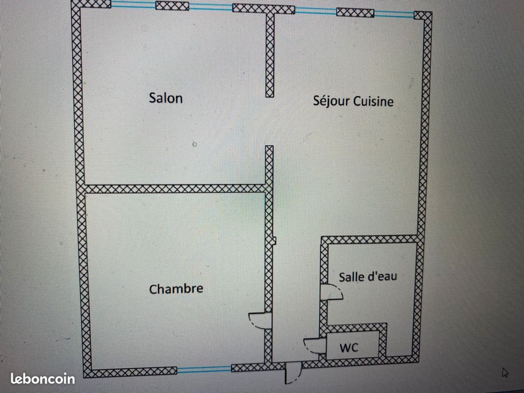 Appartement à louer, 44m², Valenciennes