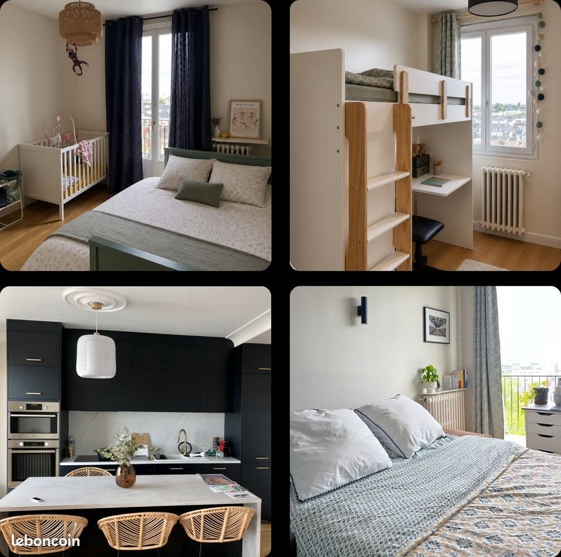 Appartement à vendre, 92m², Tours