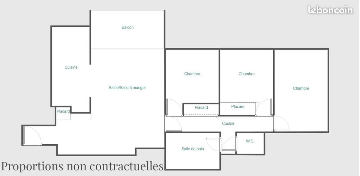 Appartement à vendre, 68m², Marly-le-Roi