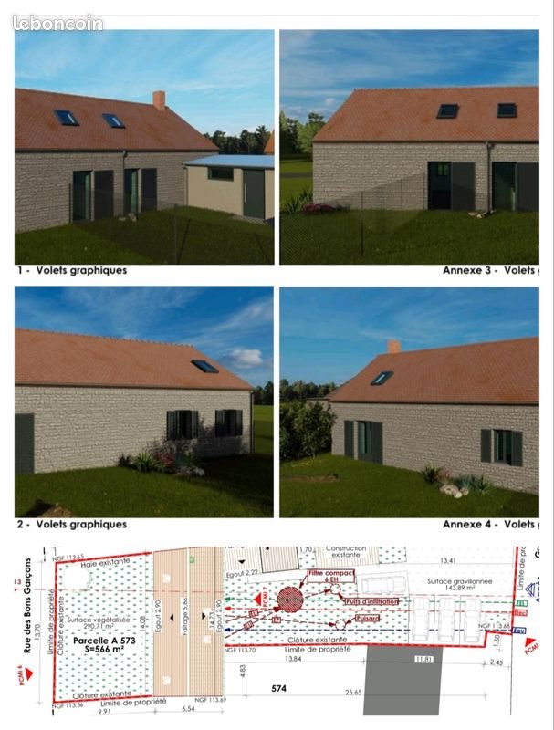 Maison à vendre, 77m², Le Bellay-en-Vexin