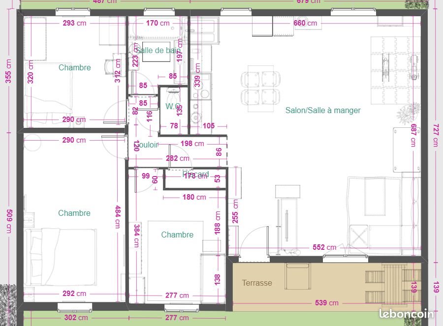 Maison à vendre, 84m², Mauguio