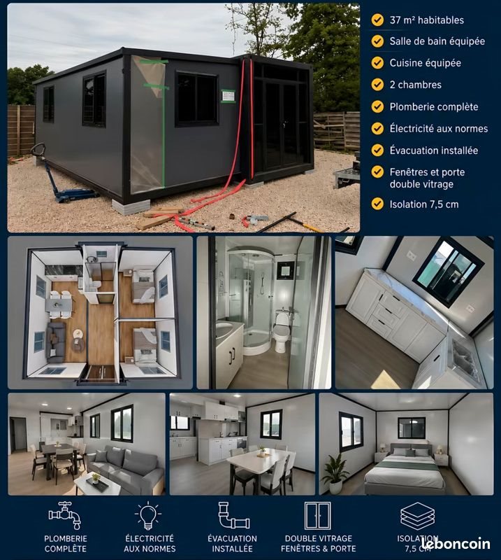 Maison à louer, 38m², Saint-Ouen-en-Belin