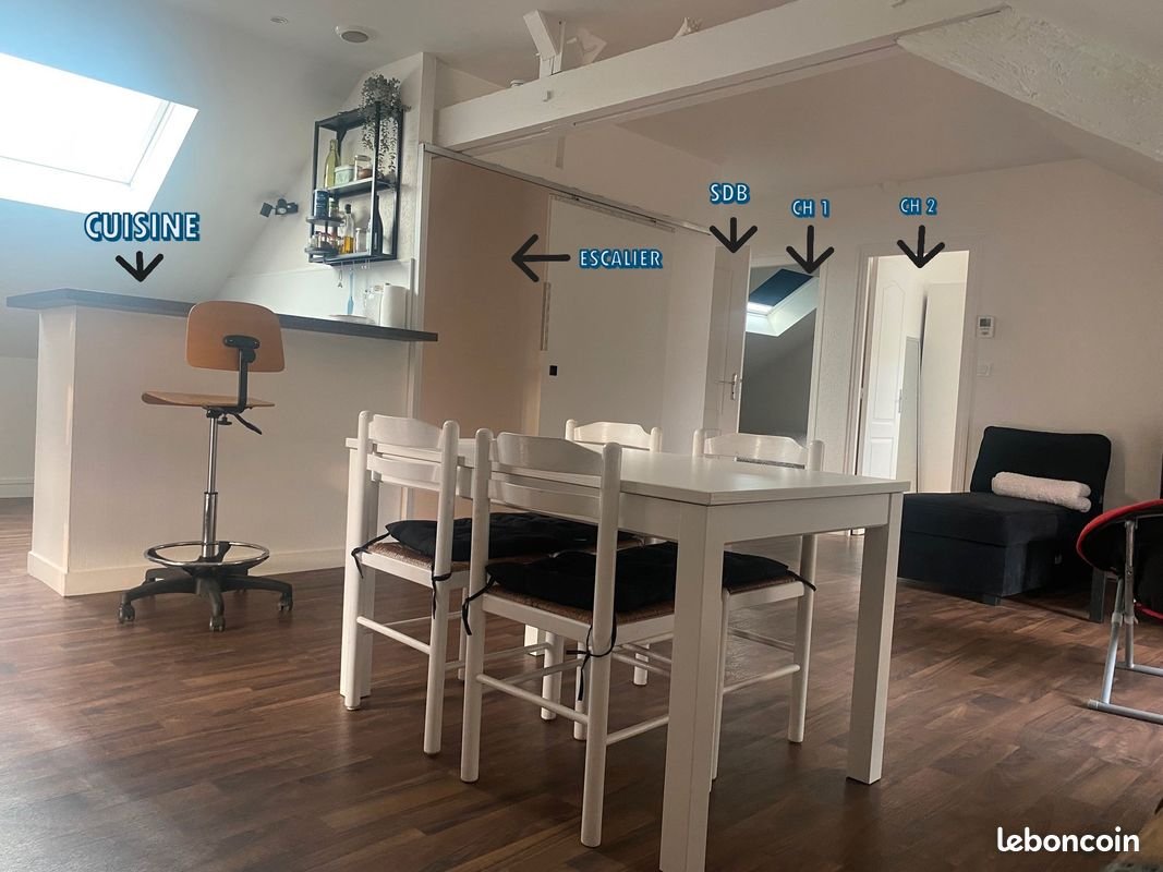 Appartement à louer, 65m², Sainte-Gemmes-sur-Loire