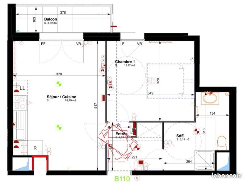 Appartement à vendre, 39m², Choisy-le-Roi