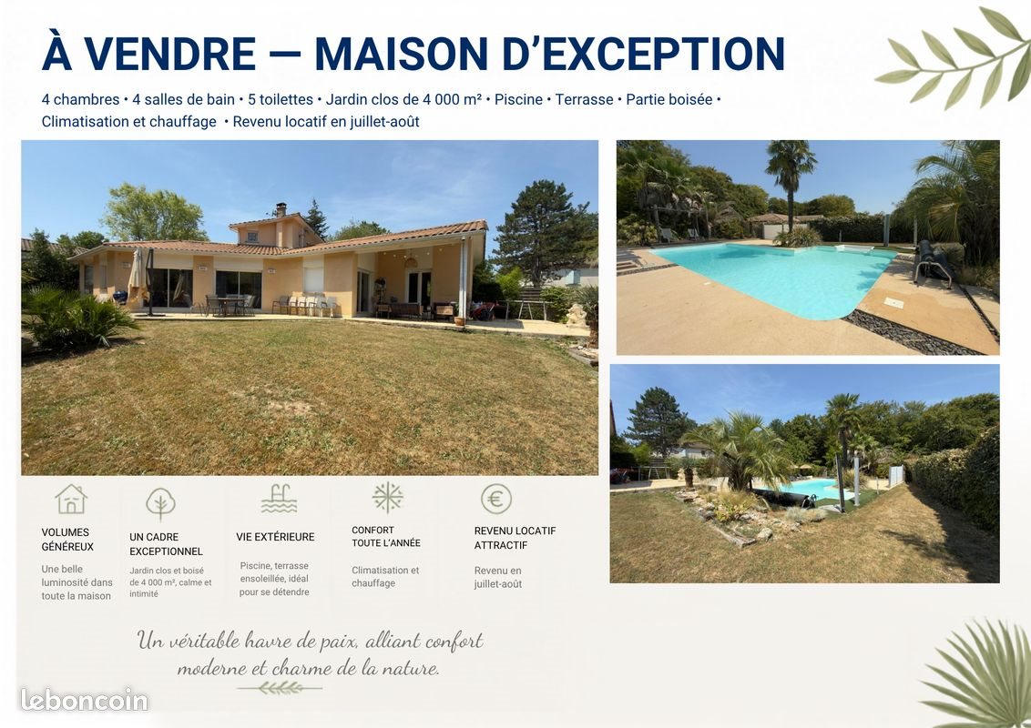 Maison à vendre, 180m², Sadirac