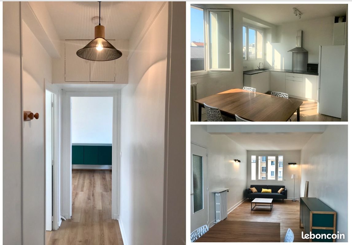 Appartement à louer, 46m², Clichy