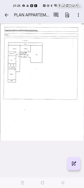Appartement à louer, 78m², Les Pavillons-sous-Bois
