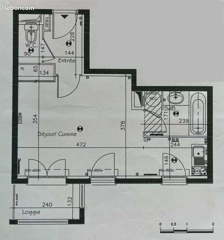 Appartement à louer, 30m², Carrières-sous-Poissy