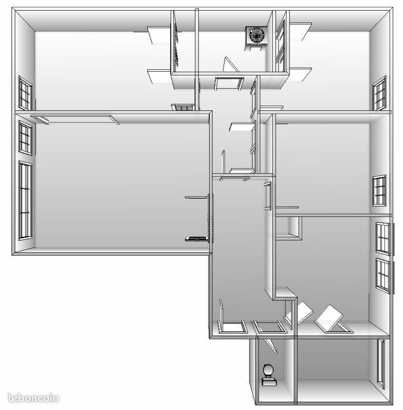Appartement à louer, 76m², Limoges