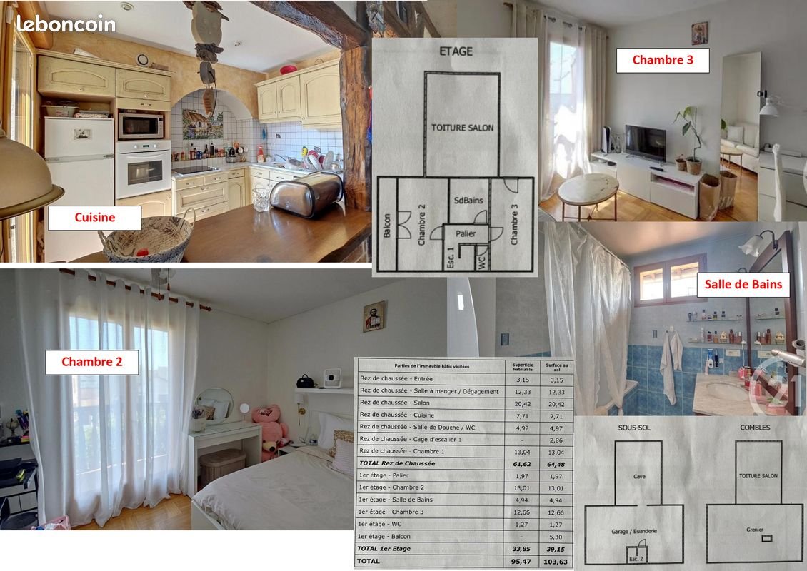 Maison à vendre, 96m², Drancy