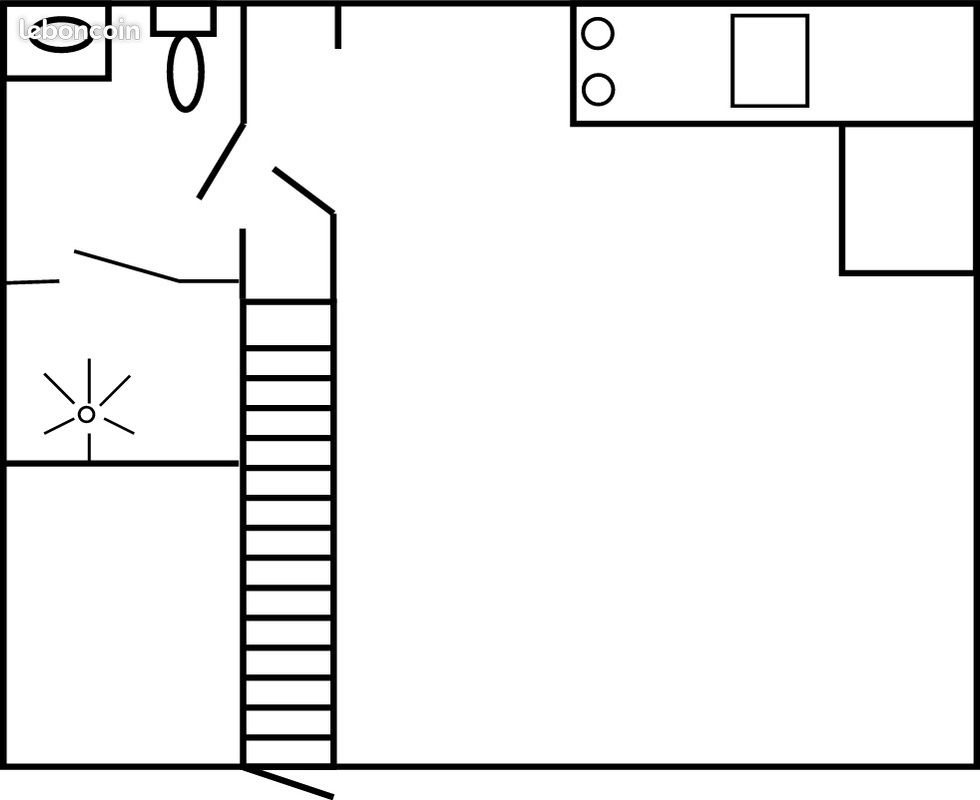 Appartement à louer, 20m², Saumur