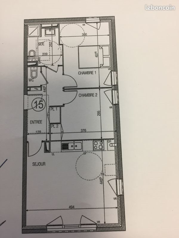 Appartement à louer, 55m², Amiens