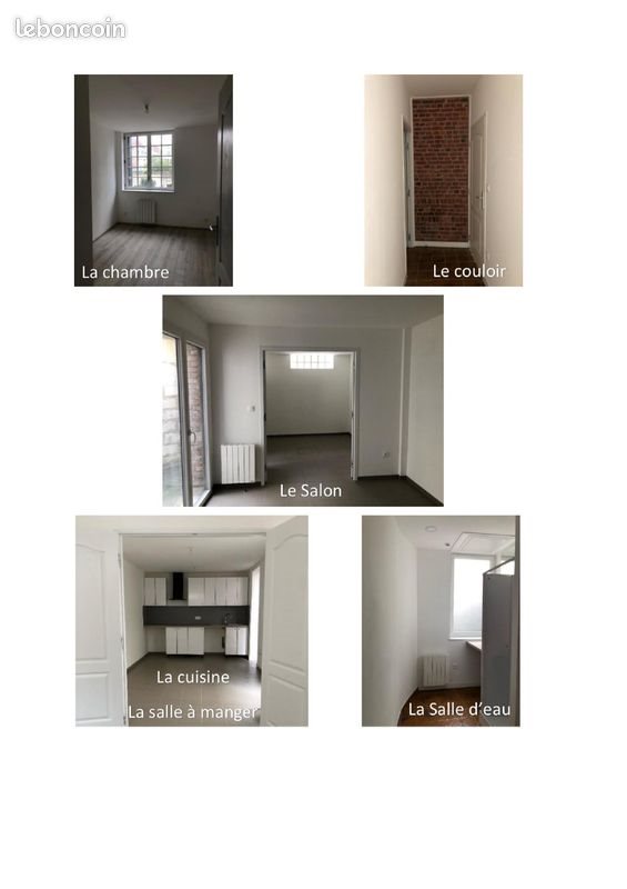 Appartement à louer, 50m², Arras