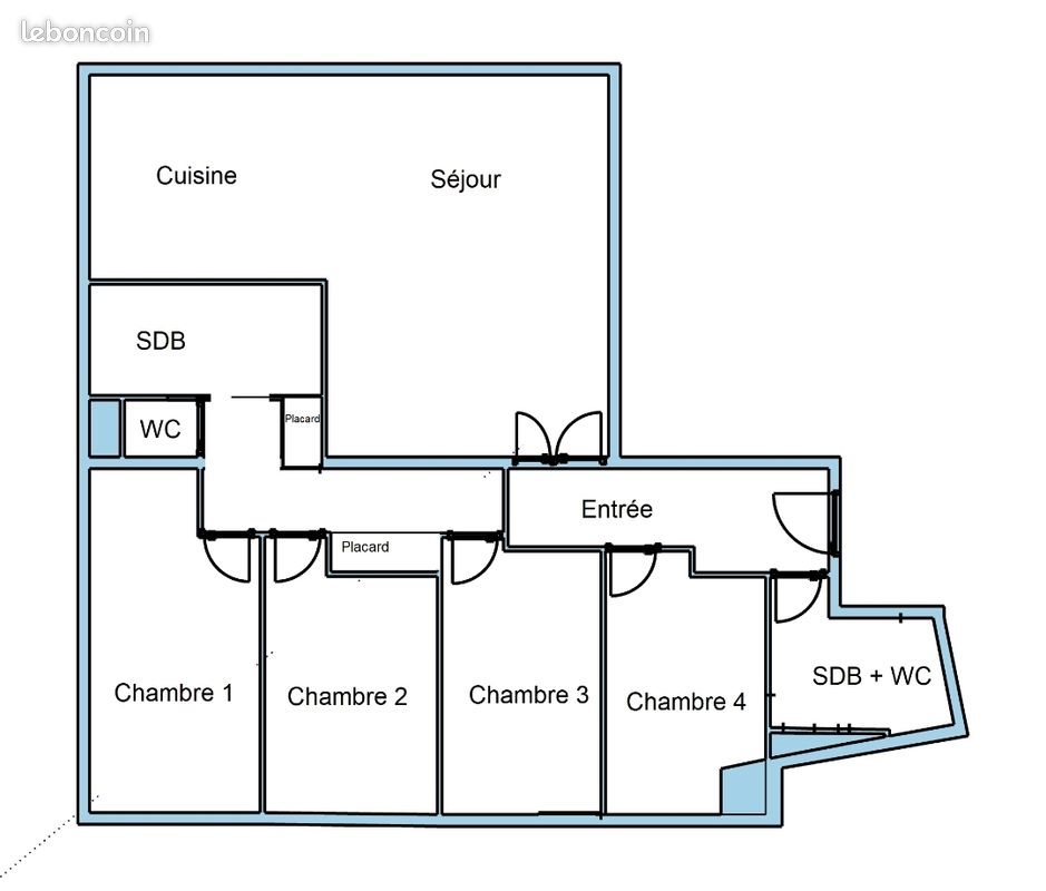Appartement à vendre, 106m², Meudon