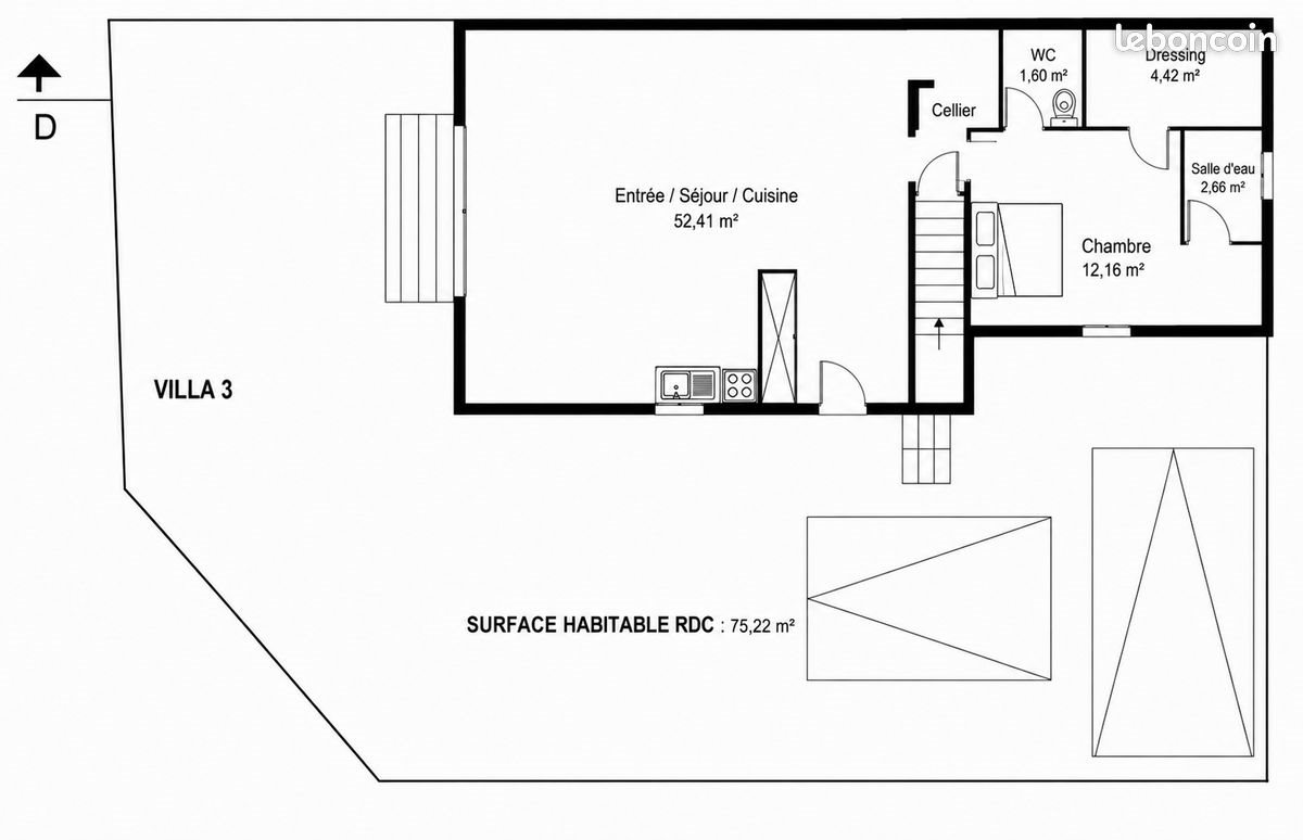 Maison à louer, 110m², Agde (Cap d'Agde)