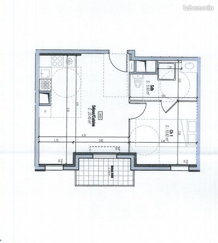 Appartement à vendre, 41m², Epinay-sur-Seine