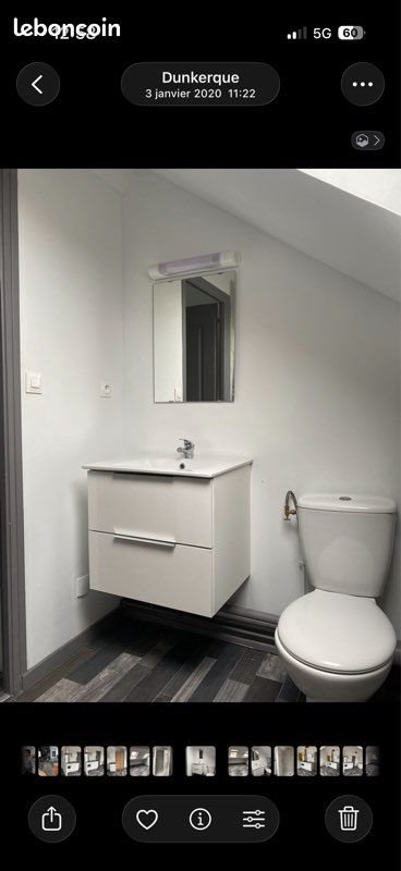 Appartement à louer, 18m², Dunkerque