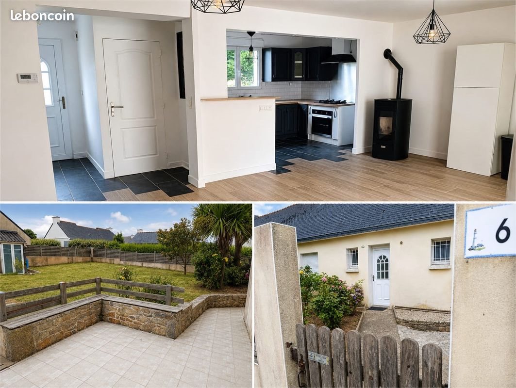 Maison à louer, 90m², Ploudalmézeau