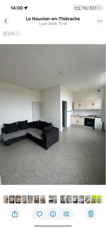 Appartement à louer, 33m², Le Nouvion-en-Thiérache