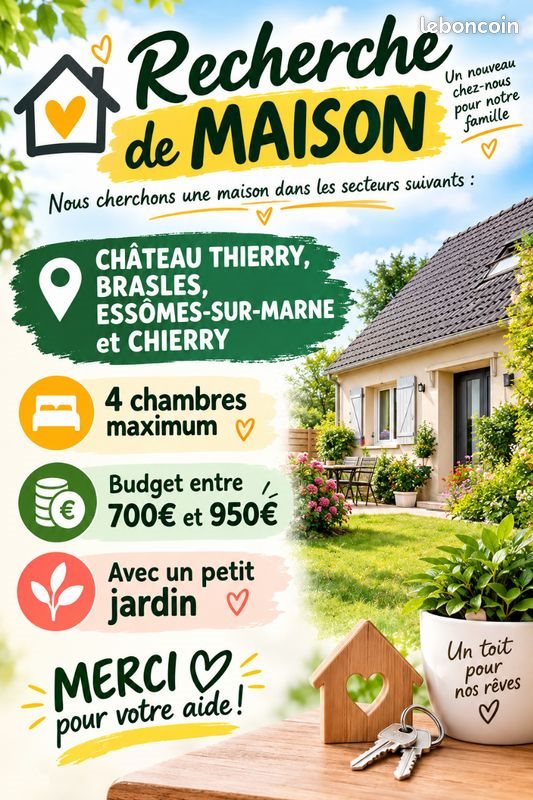 Maison à louer, 1m², Château-Thierry