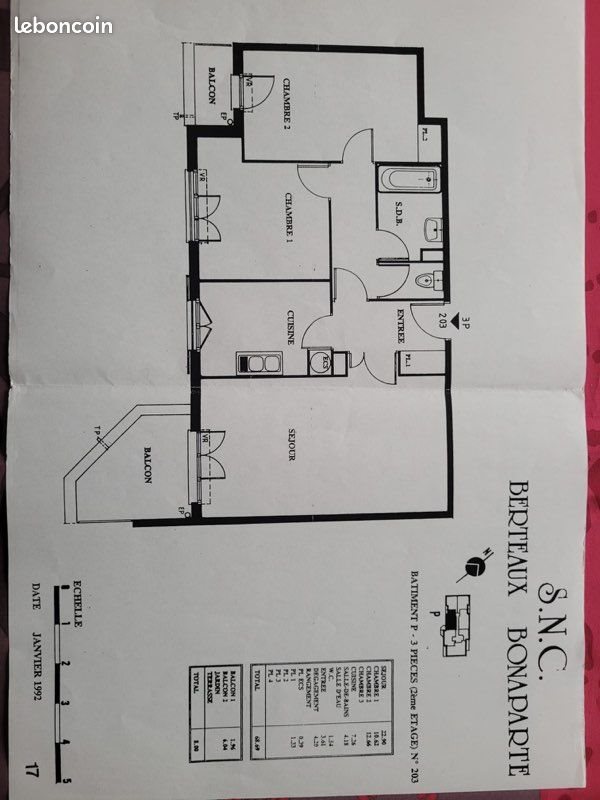 Appartement à louer, 68m², Rueil-Malmaison