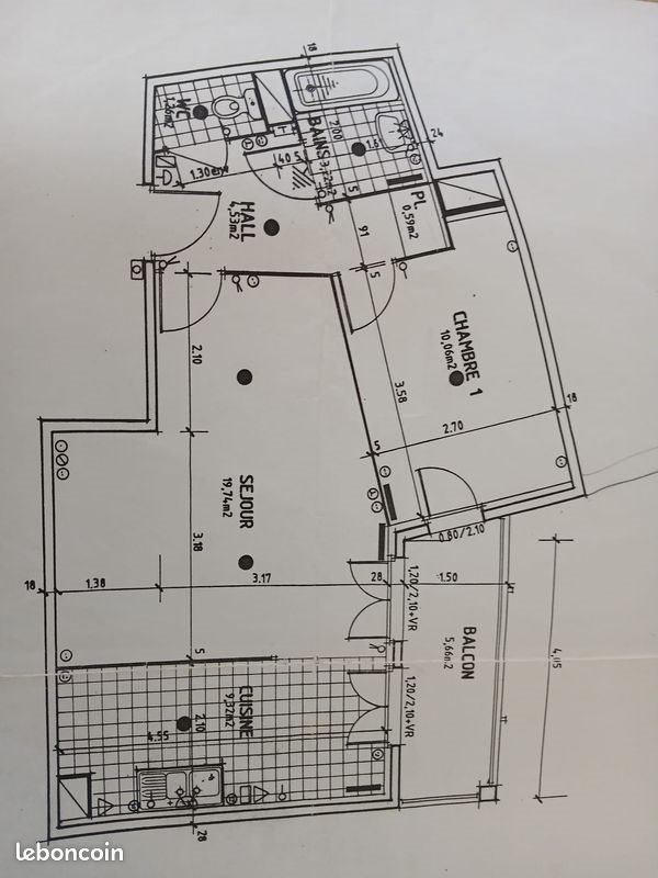 Appartement à vendre, 48m², Saint-Jean-de-Maurienne