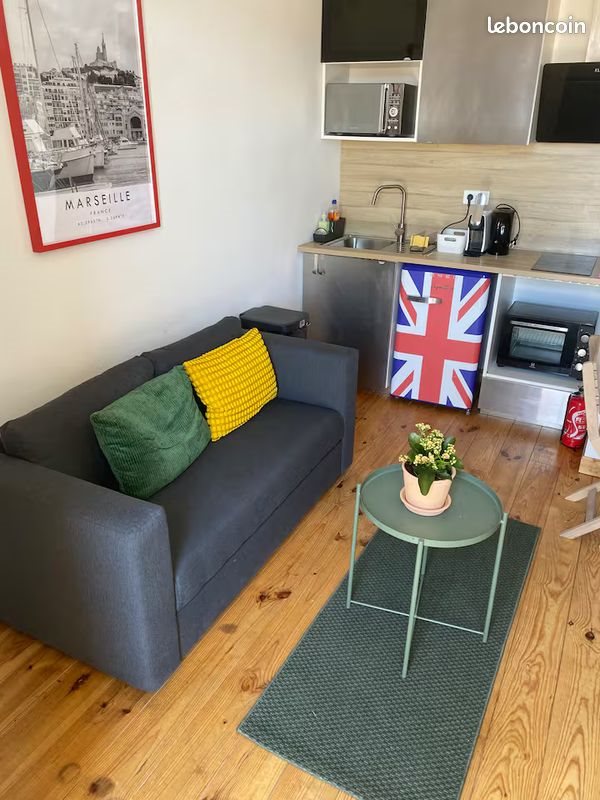 Appartement à louer, 25m², Marseille 12ème