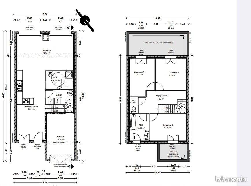 Maison à vendre, 112m², Rougé