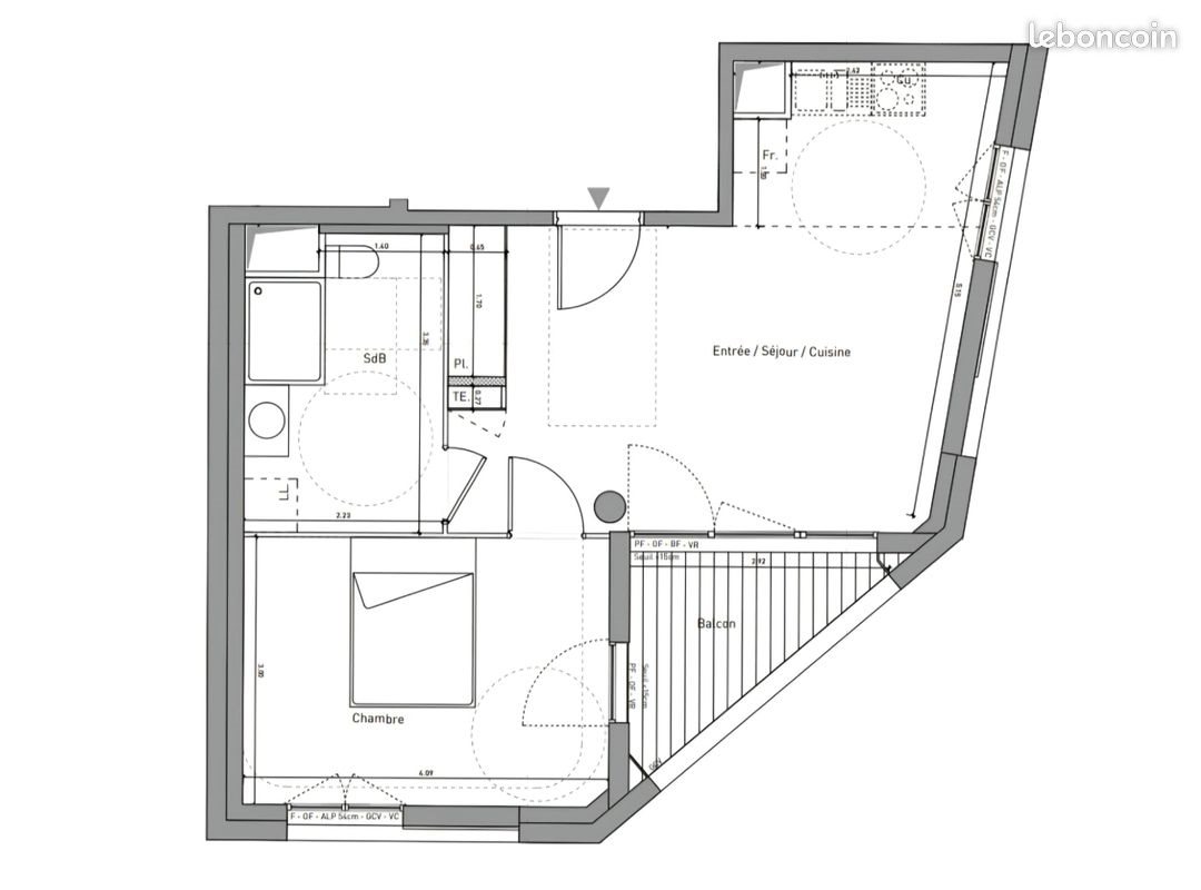 Appartement à vendre, 43m², Annemasse