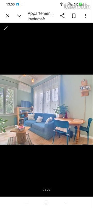 Appartement à louer, 25m², Cagnes-sur-Mer