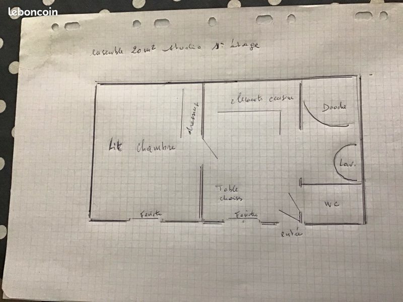 Appartement à louer, 20m², Phalsbourg