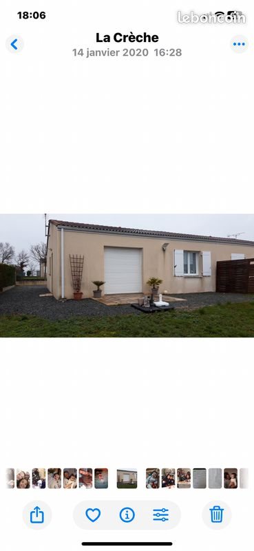 Maison à louer, 70m², La Crèche