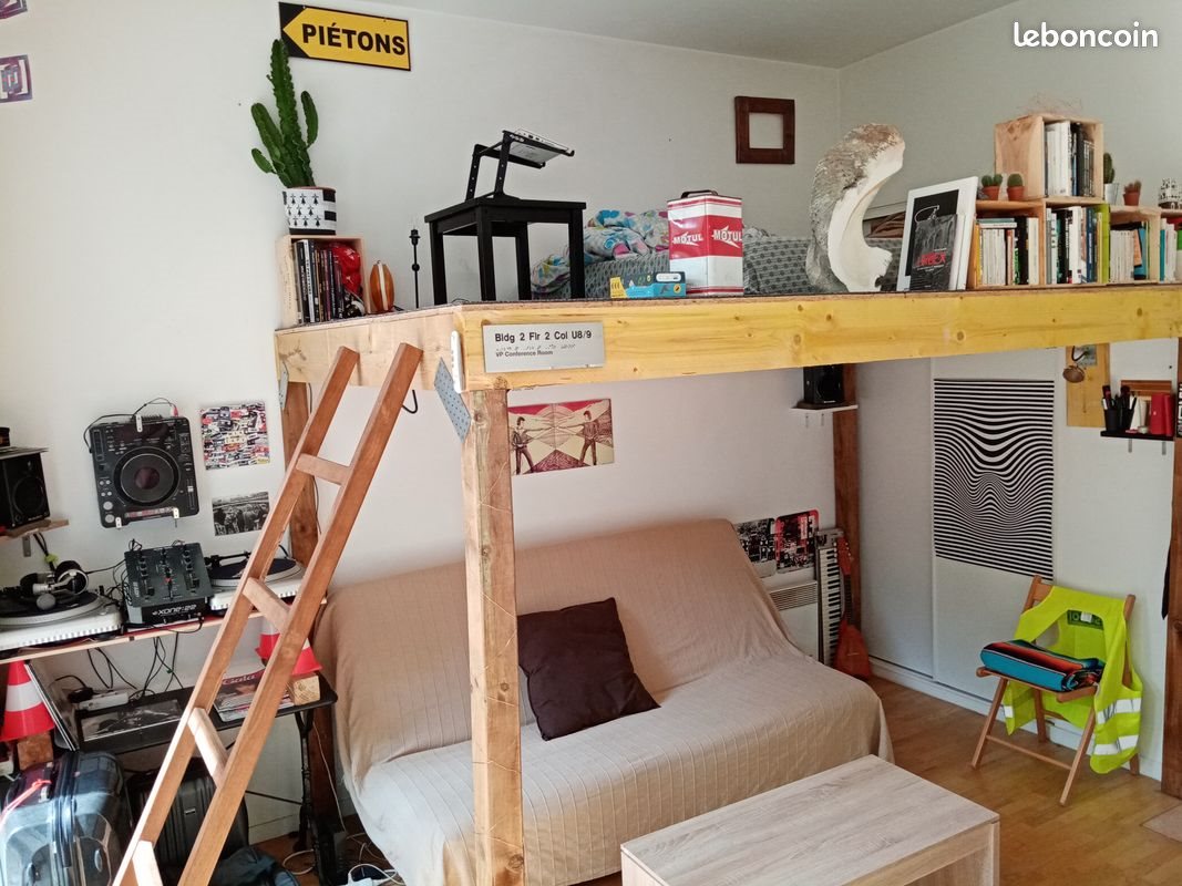 Appartement à louer, 29m², Paris 19ème