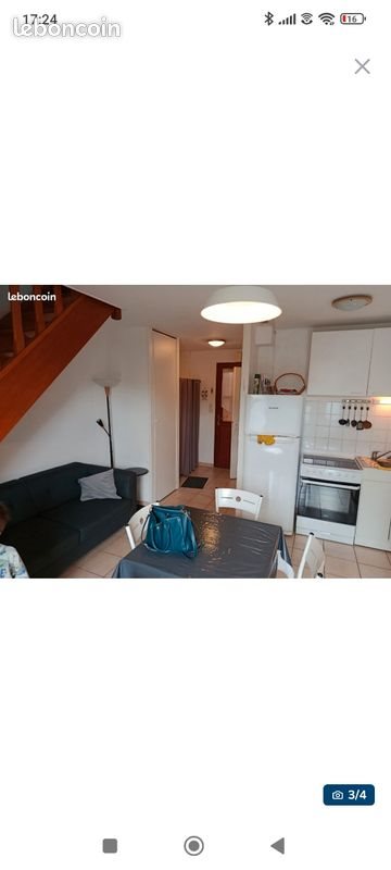 Maison à louer, 38m², Fort-Mahon-Plage