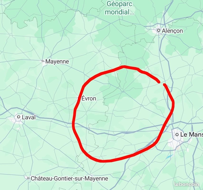 Maison à louer, 35m², Brûlon