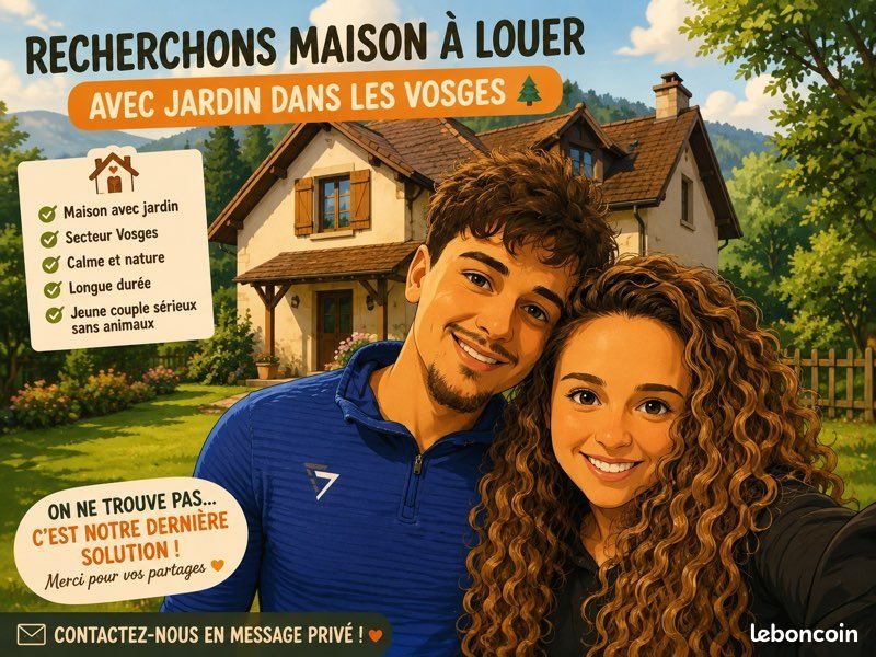 Maison à louer, 70m², Dommartin-lès-Remiremont