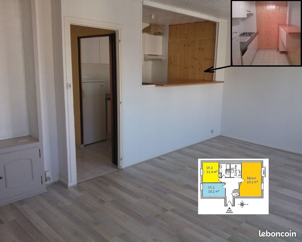 Appartement à vendre, 64m², Grenoble