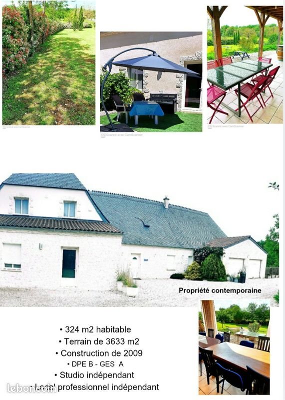 Maison à vendre, 324m², Nadaillac