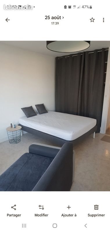 Appartement à louer, 31m², Tours