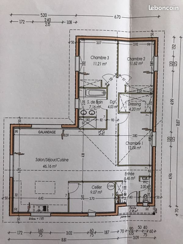 Maison à vendre, 114m², Castelnau-de-Médoc