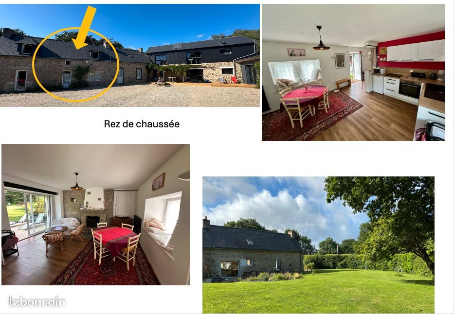 Maison à louer, 60m², Pluneret