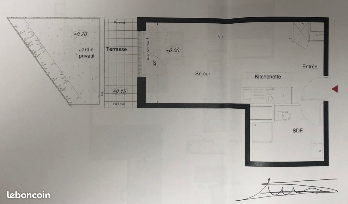 Appartement à louer, 29m², Orsay