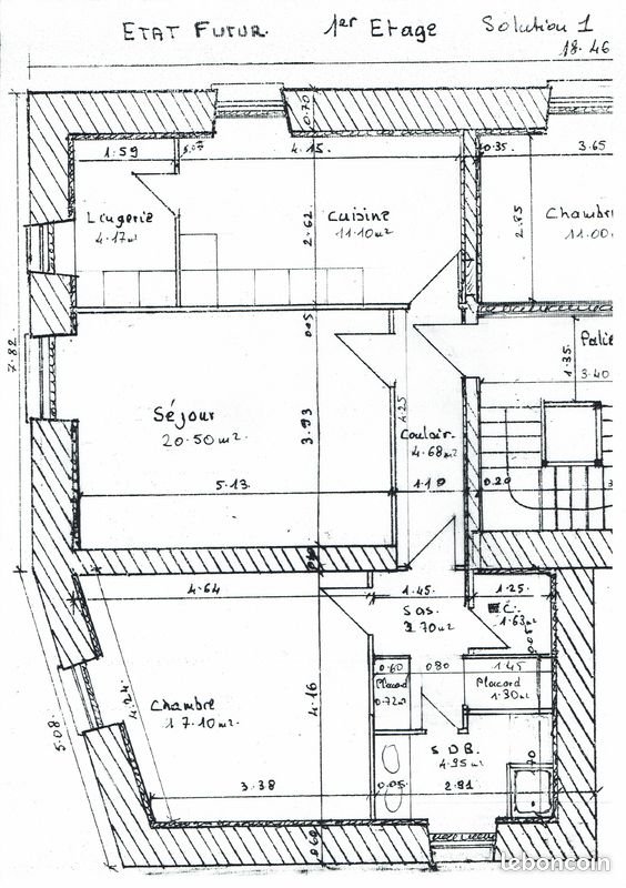Appartement à louer, 72m², Cluis