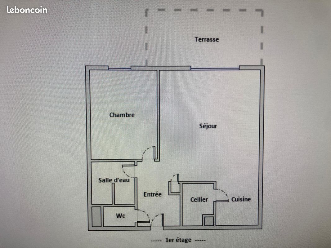 Appartement à louer, 50m², Crest
