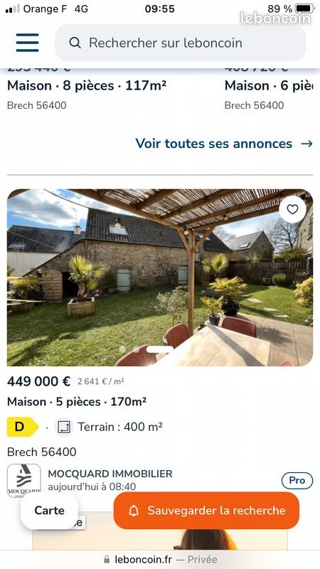 Maison à vendre, 170m², Brech