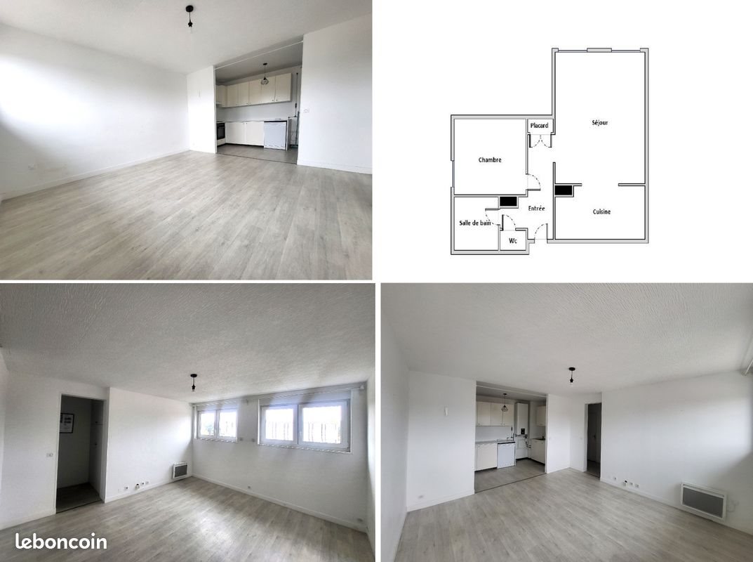 Appartement à louer, 41m², Trappes