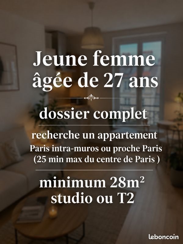 Appartement à louer, 28m², Drancy