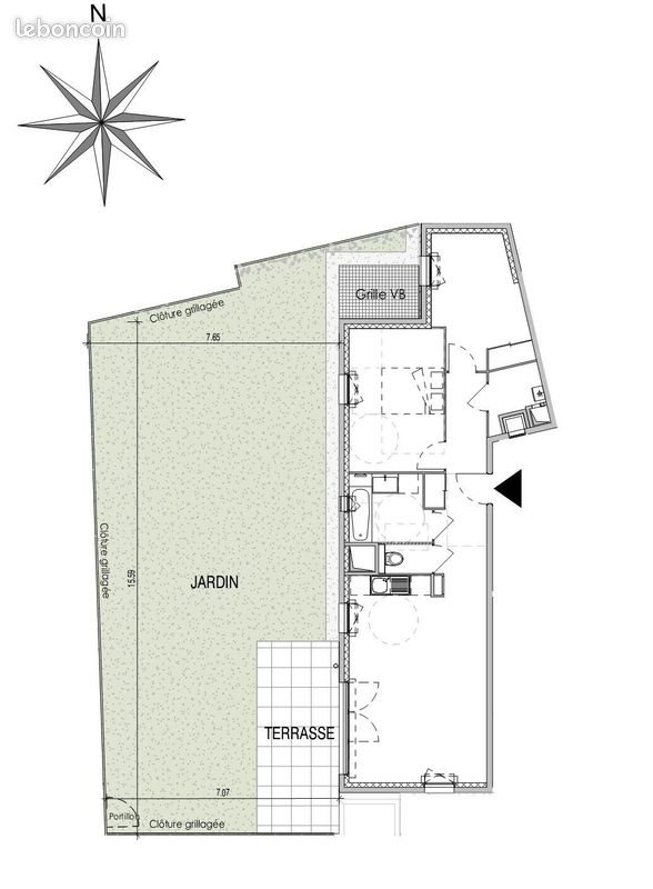 Appartement à louer, 68m², Décines-Charpieu