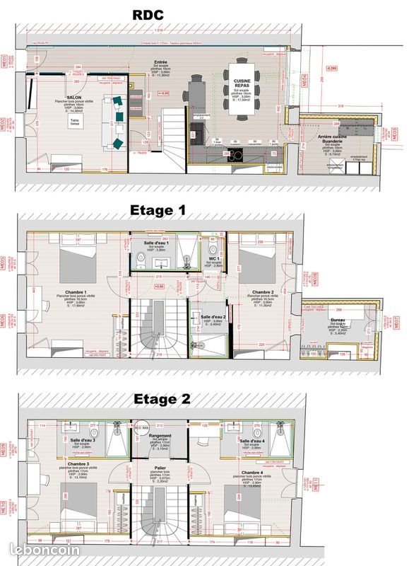 Appartement à louer, 133m², Agen