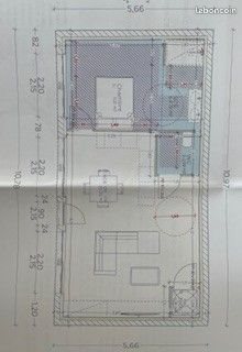 Maison à vendre, 49m², Saujon